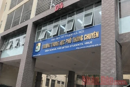 305 chỉ tiêu vào lớp 10 trường chuyên đại học Sư phạm Hà Nội