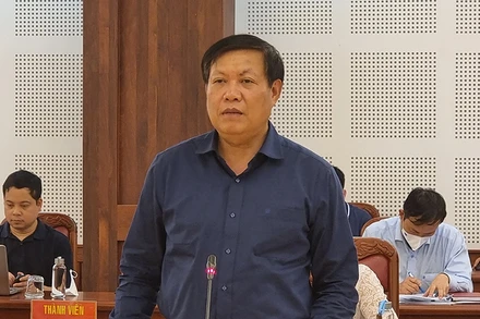 Thứ trưởng Y tế Đỗ Xuân Tuyên.