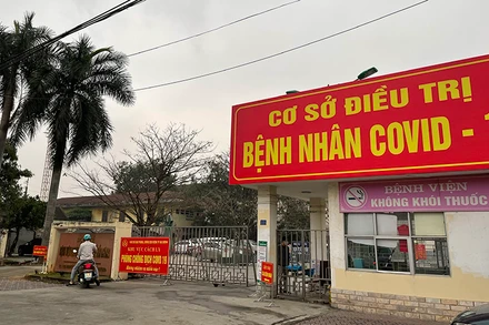 Nơi cách ly, điều trị bệnh nhân Covid-19 tại Đại học Kỹ thuật Y tế Hải Dương.