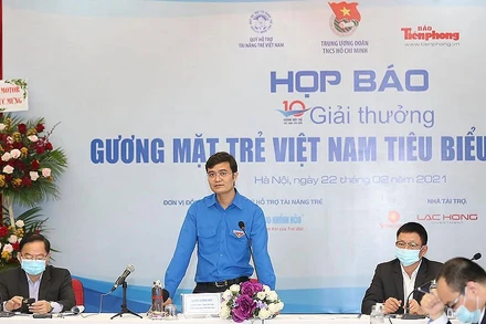 Đồng chí Bùi Quang Huy chia sẻ thông tin về 20 đề cử Gương mặt trẻ Việt Nam tiêu biểu và triển vọng năm 2020.