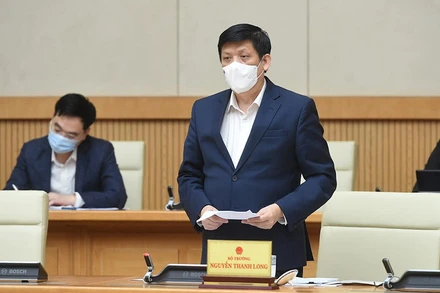 Bộ trưởng Nguyễn Thanh Long báo cáo Thường trực Chính phủ sáng 24-2.