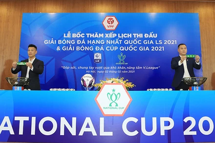 Bốc thăm Giải bóng đá hạng nhất.