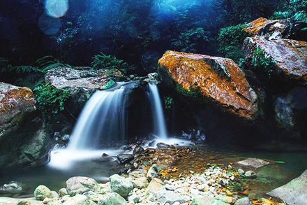 Suối Cửa Tử. Ảnh: TRẦN ĐOÀN HUY