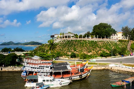 Pháo Đài, một thắng cảnh của Hà Tiên.