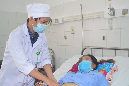 Bệnh nhân T.A.T., đã ổn định.