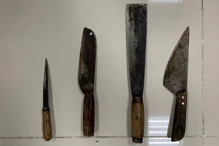 Hung khí gây án của đối tượng Vi Văn Bảy.