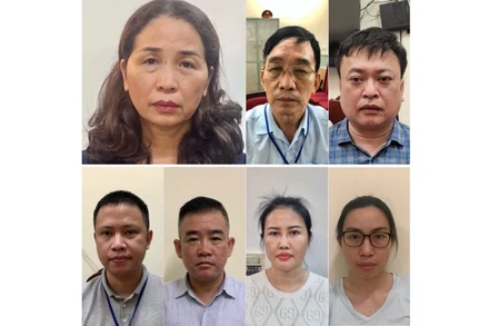 Các bị can bị khởi tố.