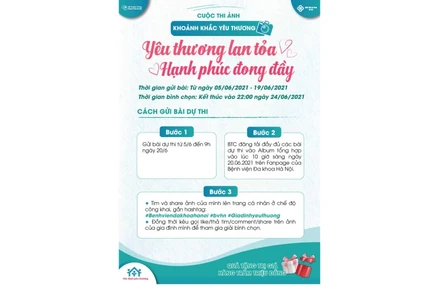 Thi ảnh “Khoảnh khắc yêu thương” lan tỏa hạnh phúc gia đình