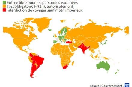 Pháp công bố kế hoạch mở cửa biên giới