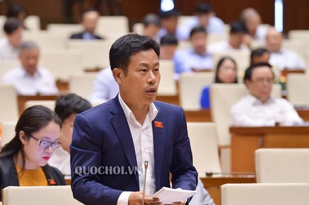 Tân Giám đốc Đại học Quốc gia Hà Nội Lê Quân. Ảnh: Quochoi.vn