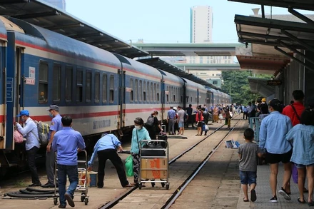 Ảnh minh họa. (Nguồn: Tổng công ty Vận tải đường sắt Sài Gòn)