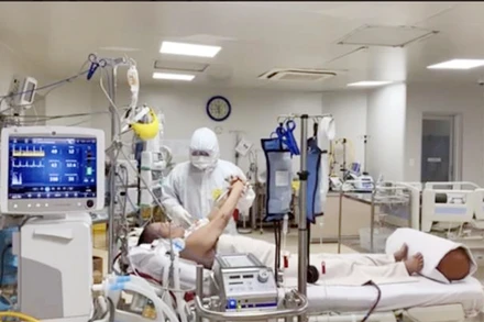 BN2983 đã cai ECMO. (Ảnh: Bệnh viện cung cấp)