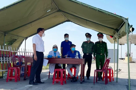 Quảng Nam kích hoạt năm chốt kiểm soát dịch tại vùng giáp ranh với Đà Nẵng