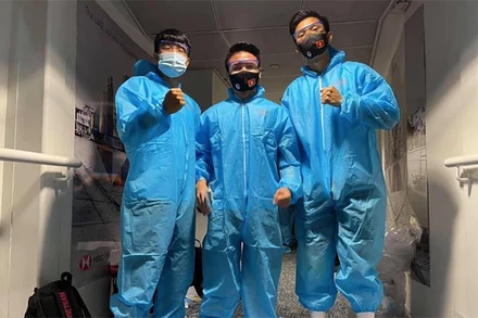 Toàn bộ thành viên đội tuyển Việt Nam đều âm tính với Covid-19. 