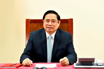 Thủ tướng Phạm Minh Chính điện đàm với Thủ tướng Cộng hòa Pháp Jean Castex