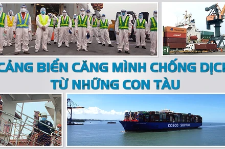 Cảng biển căng mình chống dịch từ những con tàu
