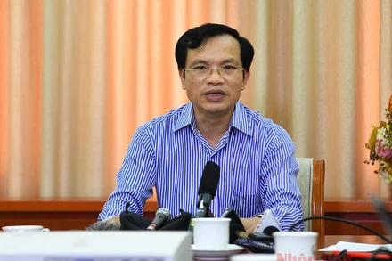 Cục trưởng Cục Quản lý chất lượng, Bộ GD-ĐT Mai Văn Trinh. Ảnh: THUỶ NGUYÊN