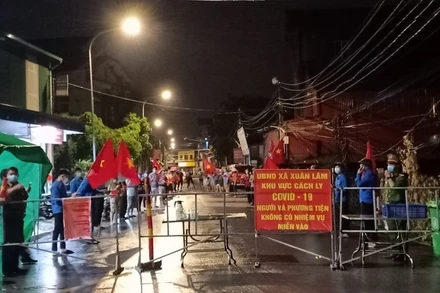 Kết thúc thời gian cách ly y tế ba thôn đầu tiên tại xã Xuân Lâm.