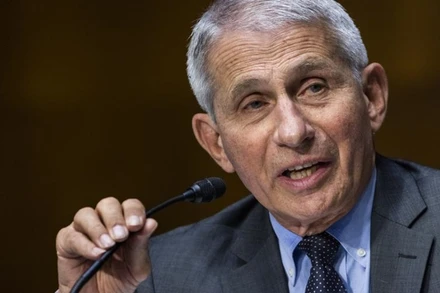 Tiến sĩ Anthony Fauci, cố vấn y tế chính của Tổng thống Mỹ về đại dịch. (Ảnh: AP)