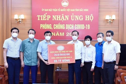 NHNN ủng hộ Bắc Ninh phòng, chống dịch Covid-19.