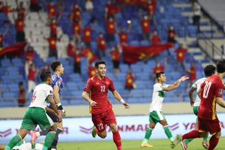 Những hình ảnh đẹp trong trận tuyển Việt Nam “nhấn chìm" Indonesia