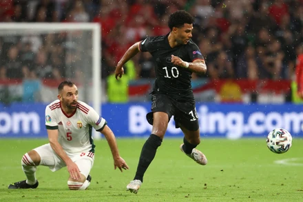 Đức hòa nhọc nhằn trước Hungary đã bị loại. (Ảnh: UEFA)