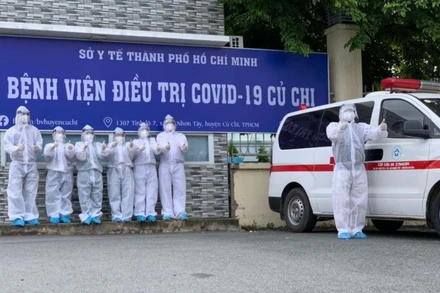 Bệnh viện điều trị Covid-19 Củ Chi sẵn sàng đi vào hoạt động.