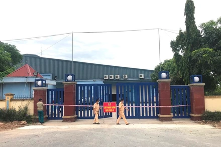 Phong tỏa nhà máy GMP CTCP Dược Hà Tĩnh.