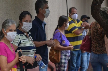 Brazil có số ca mắc Covid-19 cao thứ ba thế giới. (Ảnh: Getty Images)