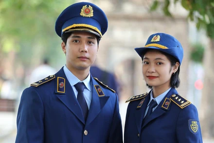 Trang phục mới của lực lượng Quản lý thị trường sẽ chính thức được sử dụng từ ngày 3-7-2021.