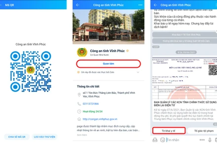 Thực hiện khai báo y tế là cách mỗi công dân thể hiện trách nhiệm, chung tay cùng cộng đồng phòng chống dịch Covid-19.
