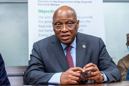 Chủ tịch ECOWAS Kassi Brou. (Nguồn: graphic)