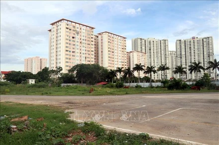 Dự án Khu trung tâm Chí Linh vẫn dang dở. Ảnh: TTXVN.