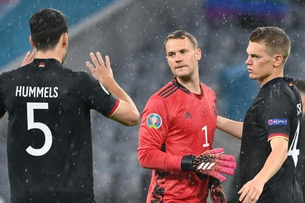 Các cầu thủ đội tuyển Đức. (Ảnh: Skysports)