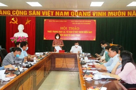 Quang cảnh hội thảo.