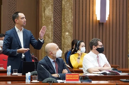 Các chuyên gia quốc tế đóng góp ý kiến về phát triển công nghiệp văn hóa trên địa bàn Thủ đô.