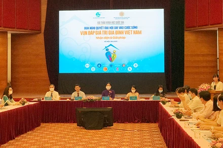 Toàn cảnh Hội thảo khoa học quốc gia.