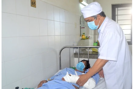 Hiện, tình trạng sức khỏe của bệnh nhận ổn định.