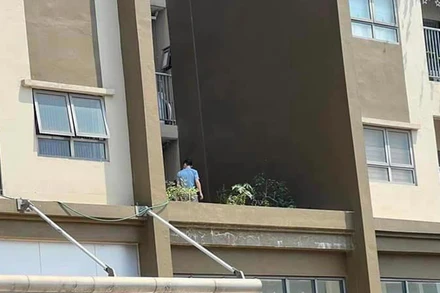 Hiện trường vụ việc.