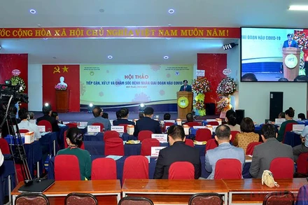 Quang cảnh hội thảo. 