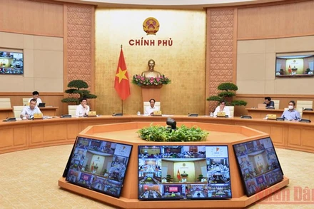 Toàn cảnh phiên họp. (Ảnh: ĐỨC TUÂN)