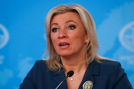 Người phát ngôn Bộ Ngoại giao Nga Maria Zakharova. (Ảnh: Reuters)