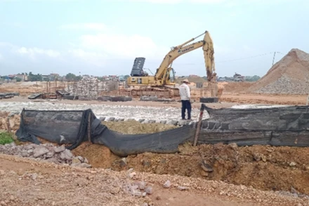 Dự án khu dân cư tổ 14, phường Túc Duyên, thành phố Thái Nguyên được đấu thầu từ đầu năm 2021, gần đây giá vật tư tăng cao làm các nhà thầu khó khăn.