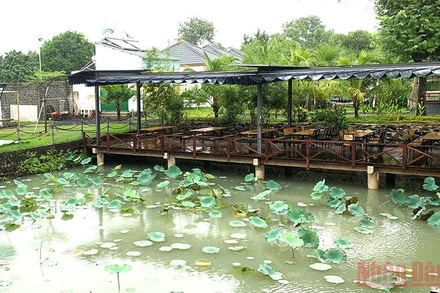 Một công trình xây dựng trên địa bàn xã Ea Kao, thành phố Buôn Ma Thuột. (Ảnh minh họa)