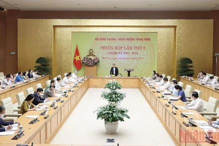 Toàn cảnh phiên họp.