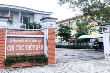Trụ sở Chi cục Thủy sản Quảng Nam.