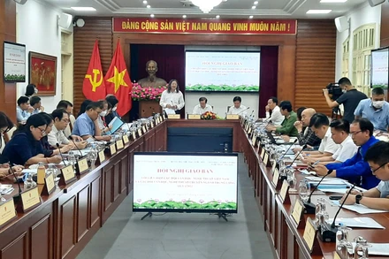 Quang cảnh hội nghị.