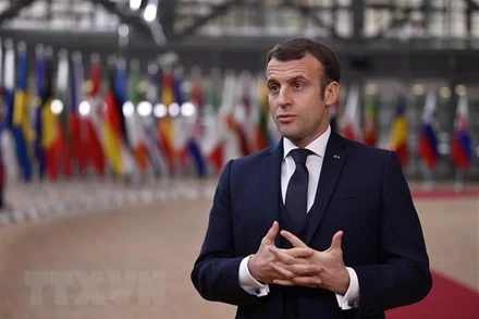 Tổng thống Pháp Emmanuel Macron. (Ảnh: AFP/TTXVN)