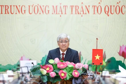 Đồng chí Đỗ Văn Chiến, Bí thư Trung ương Đảng, Chủ tịch Ủy ban Trung ương Mặt trận Tổ quốc Việt Nam 