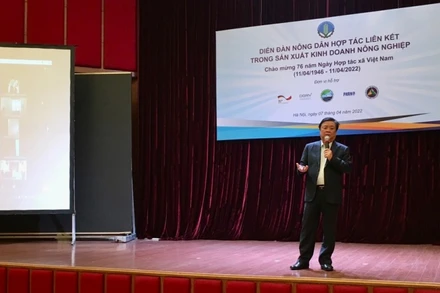 Bộ trưởng Nông nghiệp và Phát triển nông thôn Lê Minh Hoan phát biểu tại Diễn đàn.